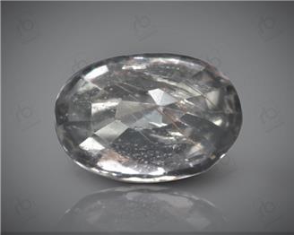 Unheated Untreated White Sapphire Natural Certified 2.68 cts (6440)